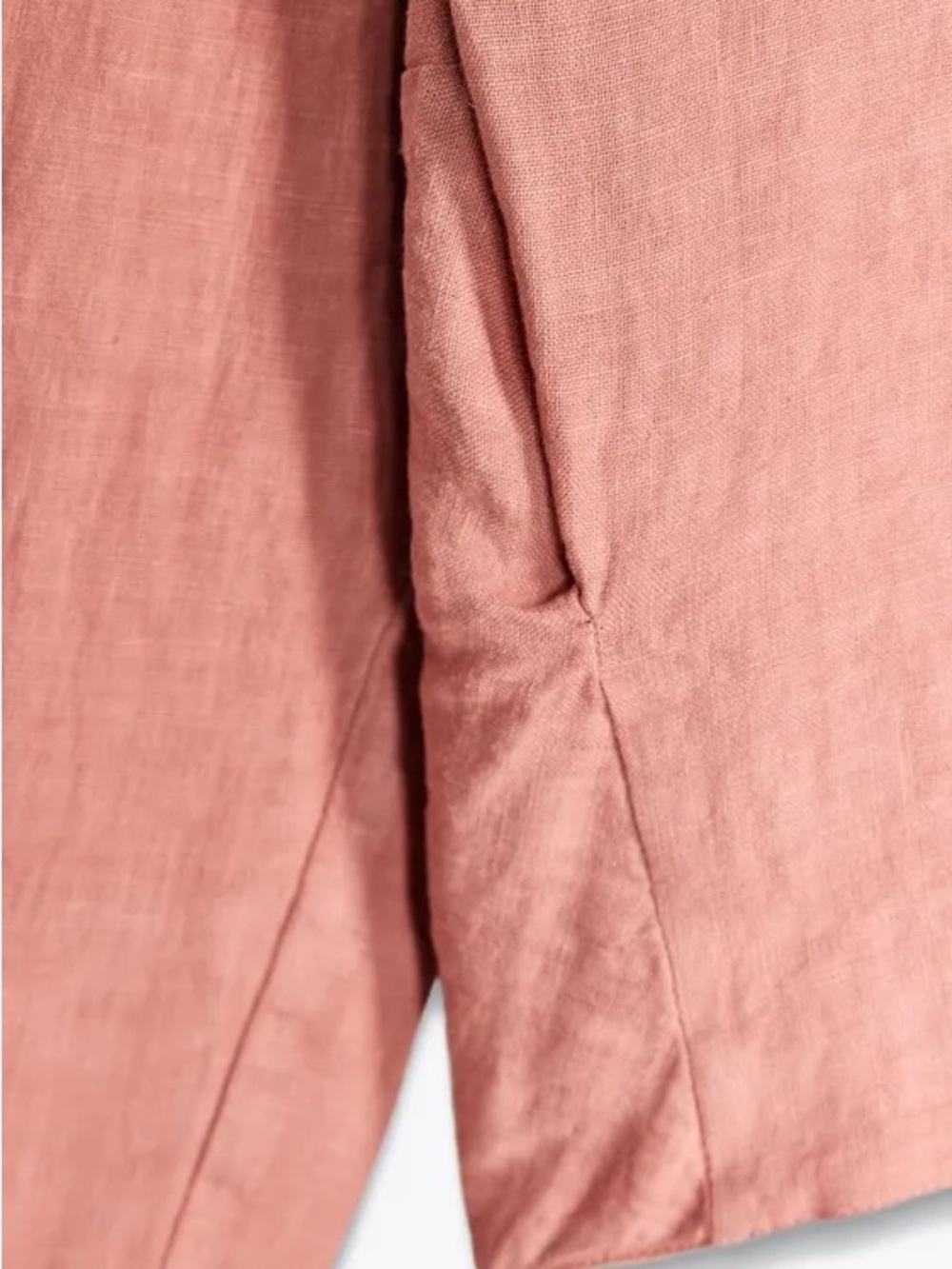 Women’s Lightweight Dust Pink Oversided Bomber - Picture 8 of 15